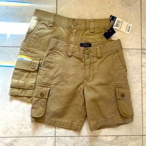 2 Polo Shorts, Size 3/3T